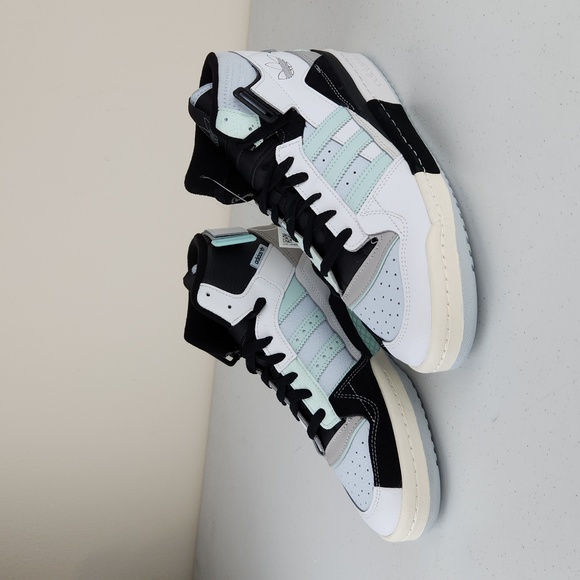 Adidas Forum Exibit Mid White Halo Mint - Picture 3 of 7